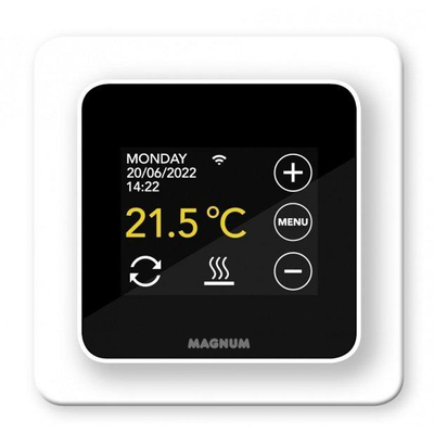 Magnum remote control wifi thermostaat polar white