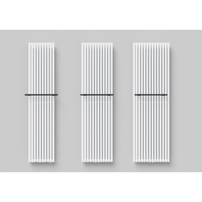 Royal plaza Lecco radiator 39x180cm 958watt satijn donker brons