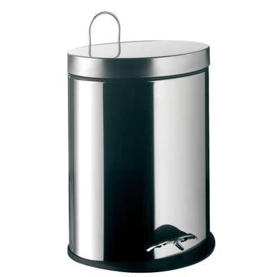 Emco System 2 afvalemmer ovaal edelstaal