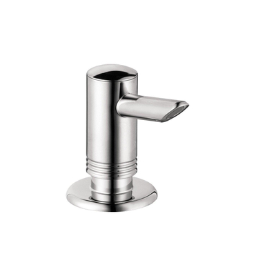 Hansgrohe dispenser vo zeep/afwasmiddel brushed black chrome