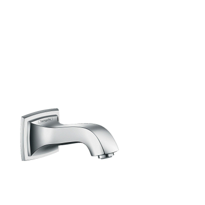 Hansgrohe Metropol Classic baduitloop wandmodel voorsprong 15.9cm chroom