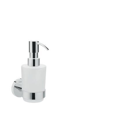 Hansgrohe Logis Universal zeepdispenser matglas 200ml wandmodel chroom