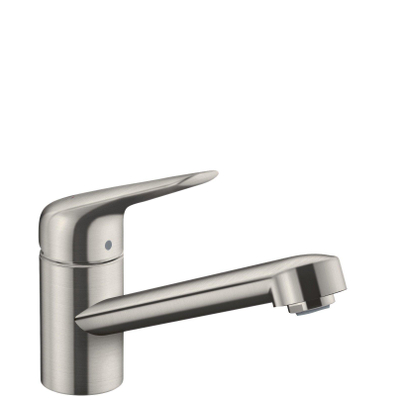 Hansgrohe M42 M421-H100 1-gats keukenkraan m. 360° draaibare uitloop chroom