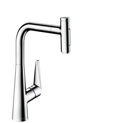 Hansgrohe Talis select M5117-H300 keukenmkr uittrekb vuistdche chroom
