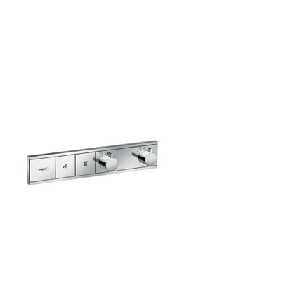 Hansgrohe RainSelect afbouwdeel voor inbouw douchekraan thermostatisch voor 2 functies 45.6x90cm chroom