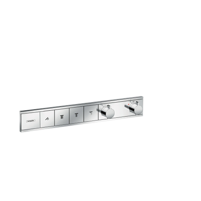 Hansgrohe RainSelect afbouwdeel voor inbouw douchekraan thermostatisch voor 4 functies 59.8x90cm chroom