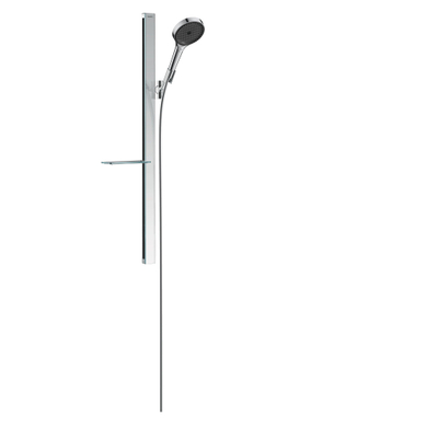 Hansgrohe Rainfinity glijstangset m. 130 3jet handdouche m. zeepschaal 90cm met doucheslang 160cm chroom