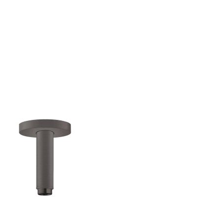 Hansgrohe plafondbevestiging S G 1/2x10cm brushed black chroom