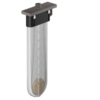 Hansgrohe sBox afbouwdeel rechthoekig incl. slangbox, doucheslang en rozet m. 1 functie t.b.v. bad- of tegelrand brushed black chroom