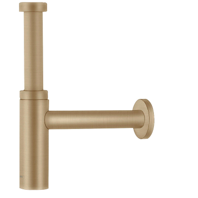 Hansgrohe Universeel Flowstar S Premium designbekersifon 5/4 m. muurbuis m. rozet brushed bronze