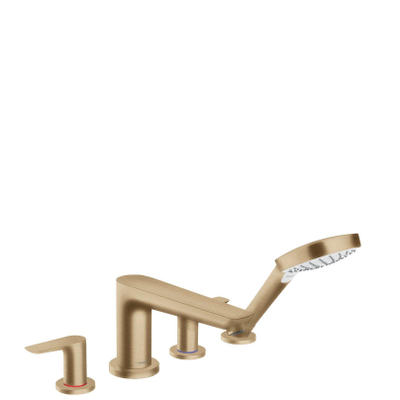 Hansgrohe Talis E afbouwdeel v. 4-gats badrandkraan v. inbouwdeel 13244180 brushed bronze