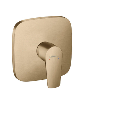 Hansgrohe Talis E afbouwdeel v. inbouw douchekraan brushed bronze