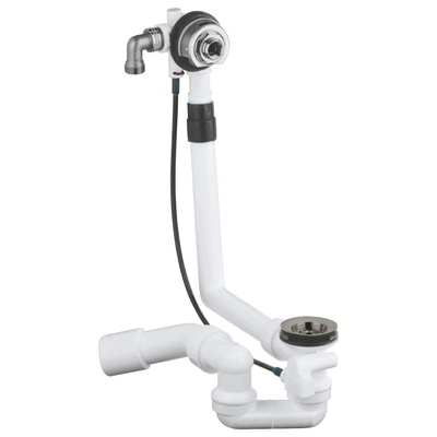 GROHE Talentofill badafvoer - badvuller - voor normale baden - brushed hard graphite OUTLETSTORE