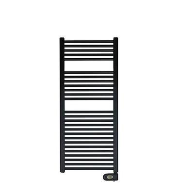 Zehnder Aura E elektrische handdoekradiator 78.6x40cm 300watt 230 volt | 50 Hz Staal Zwart Mat TWEEDEKANS