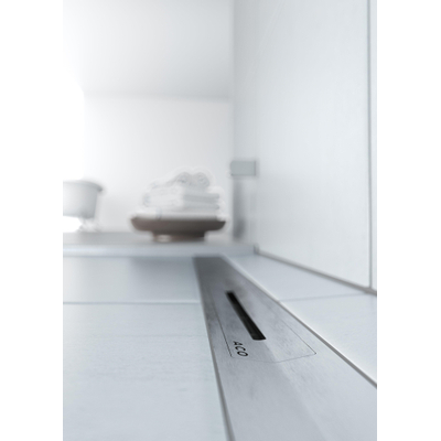 Aco Showerdrain s+ designrooster voor puthuis 80cm rvs