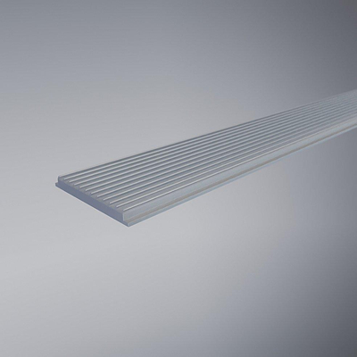 Guo Free time vlakke pakking voor muurprofiel 201cm transparant