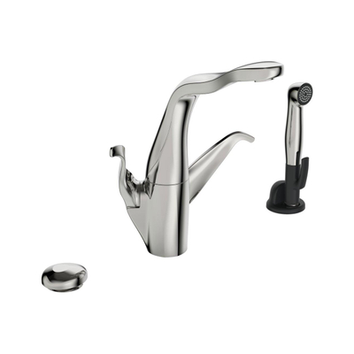 Hansa Alessi Swan Elektr. Keukenmengkr M/Handdche M/Press Pad Chroom