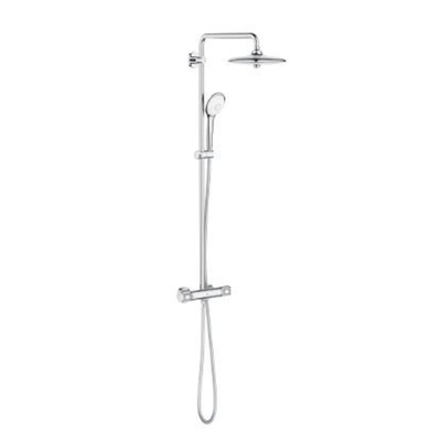 GROHE Euphoria Regendoucheset Opbouw- hoofddouche 26cm - massage handdouche rond - thermostatisch - chroom