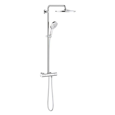 GROHE Rainshower SmartActive Regendoucheset Opbouw- hoofddouche 31cm - handdouche rond - chroom