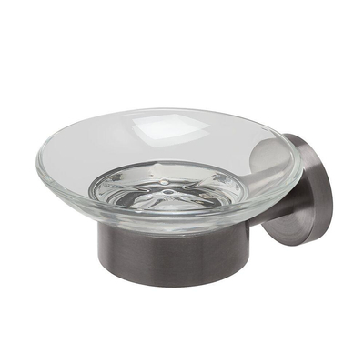 Geesa Nemox Zeephouder Zwart metaal geborsteld