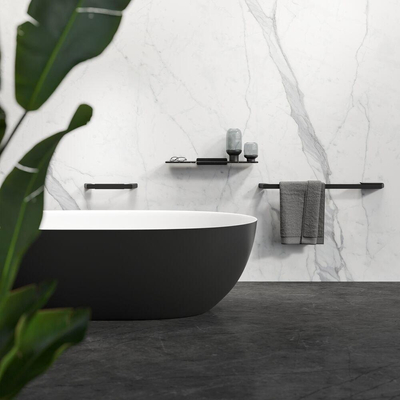 Geesa Shift Badgreep 30cm Zwart