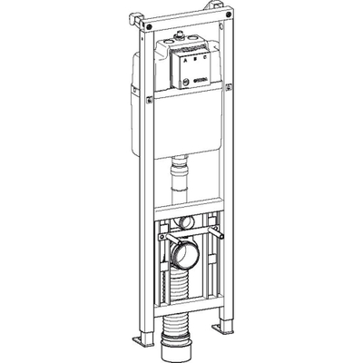 Wisa XS WC element frontbediening vario