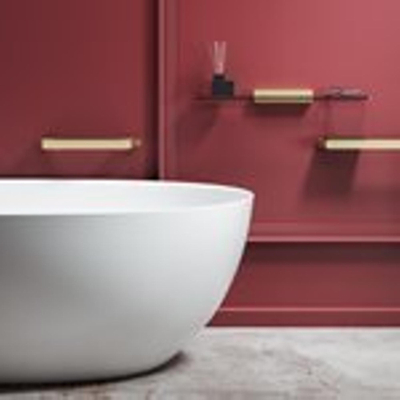 Geesa Shift Badgreep 30cm Goud geborsteld