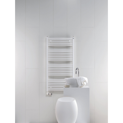 Zehnder Zeno handdoekradiator 120x75cm Staal Wit glans