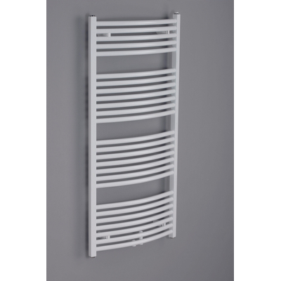 Zehnder Zeno handdoekradiator 170x60cm Staal Wit glans