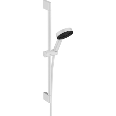 Hansgrohe Pulsify Select glijstangset 3jet Relaxation 10.5cm met glijstang 65 cm Mat Wit