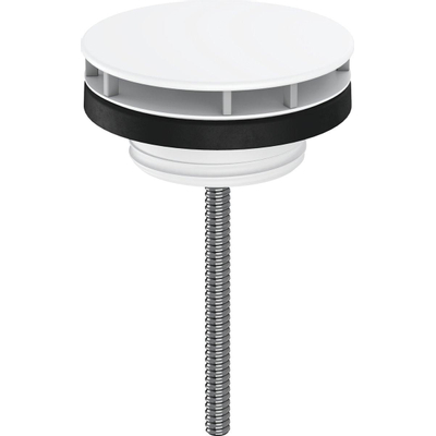 Hansgrohe Universeel afvoerplug voor wastafel/bidet mat wit