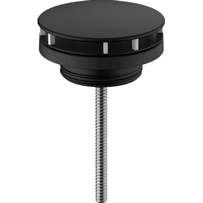 Hansgrohe Universeel afvoerplug voor wastafel/bidet mat zwart