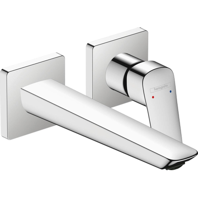 Hansgrohe Logis afbouwdeel wastafelkraan 195mm chroom