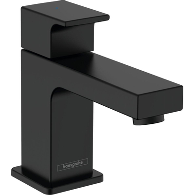 Hansgrohe Vernis Shape 1-gats toiletkraan 70 z. waste v. koud water, voorsprong 9.2cm mat zwart