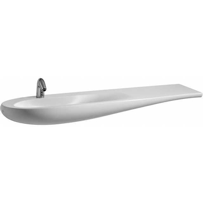 Laufen Alessi One meubelwastafel 160x50x16.5cm 1 kraangat incl. clou keramiek lcc-wit
