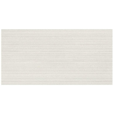 Atlas Concorde 3D Wall Carve Wandtegel - 80x40cm - 8.5mm - gerectificeerd - Chisel White (Wit)