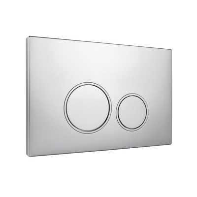 Starbluedisc Doppio bedieningsplaat voor Geberit UP100/UP320/UP720 reservoir mat chroom - (licht beschadigd) OUTLET UDEN