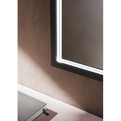 Royal Plaza Bjorn Spiegel 70 x 140 cm met Led verlichting mat zwart