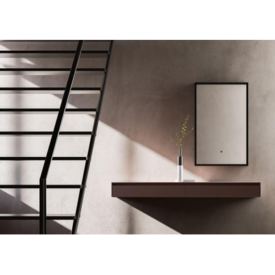 Royal Plaza Bjorn Spiegel 70 x 140 cm met Led verlichting mat zwart