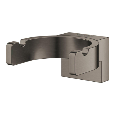 GROHE Selection Handdoekhaak - dubbel - brushed hard graphite