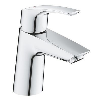 GROHE Eurosmart waterbesparende wastafelkraan s-size met pop-up waste chroom