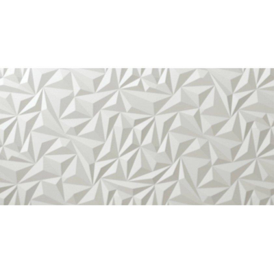 Atlas Concorde 3D Wall Design Vloer- en wandtegel - 80x40cm - 10mm - gerectificeerd - Angle White (Wit)