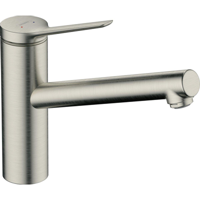 Hansgrohe Zesis eengreeps keukenmengkraan 150 1jet rvs look