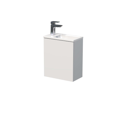 Royal plaza Veille fonteinmeubel+fontein deur li.40cm mat wit