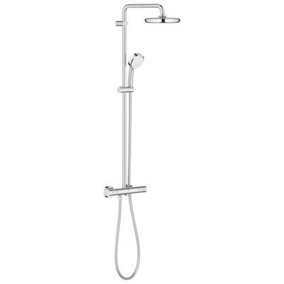 GROHE Tempesta Cosmopolitan Regendoucheset Opbouw - aquadimmer - hoofddouche 21cm - handdouche 10cm - chroom