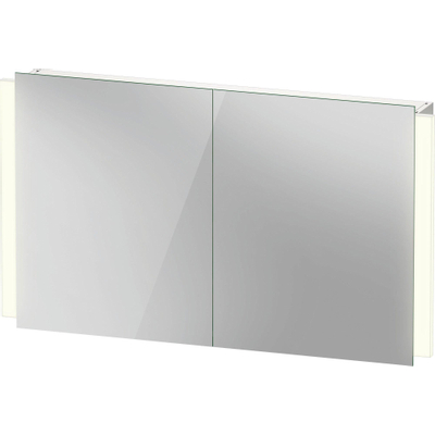 Duravit Ketho 2 spiegelkast met 2 deuren met led verlichting 120x70x15.7cm met sensorschakelaar wit