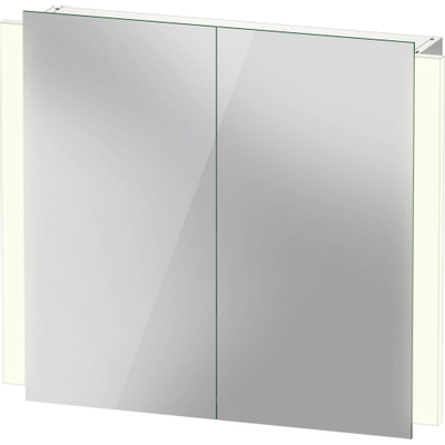 DuravitKetho 2spiegelkast met 2 deuren met led verlichting80x70x15.7cmmet sensorschakelaarwit