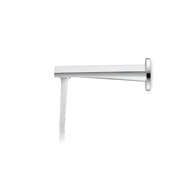 Duravit Tulum by Starck baduitloop 1/2x17.1cm chroom