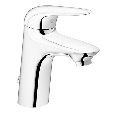 GROHE Eurostyle New waterbesparendes wastafelkraan M size met ketting met gesloten greep chroom