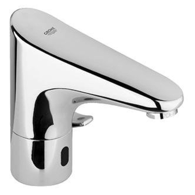 GROHE Europlus E waterbesparende wastafelkraan infrarood met menging met batterijvoeding 6V chroom